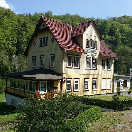 Pension Waldfrieden Thale Exterior photo