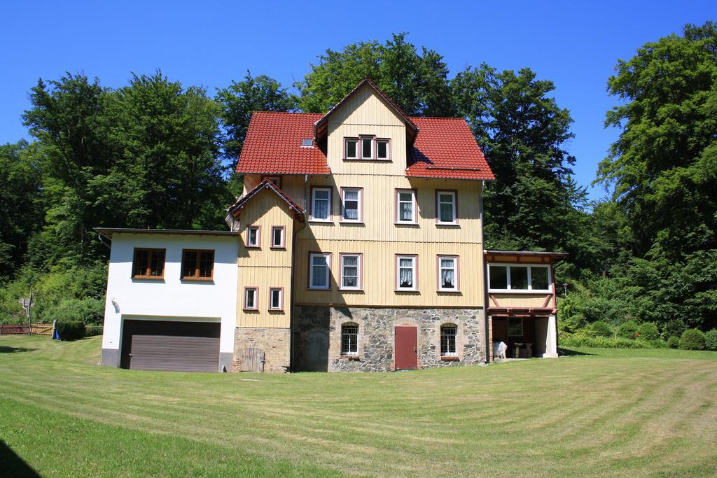 Pension Waldfrieden Thale Exterior photo